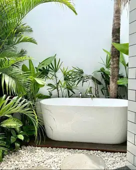 bathtub teraso tipe jepang handmade glossy