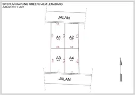 Dijual Tanah Murah One Gate System Lemabang Kota Palembang