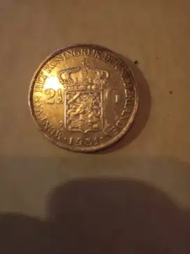 Netherlands 2 1/2 gulden 1931