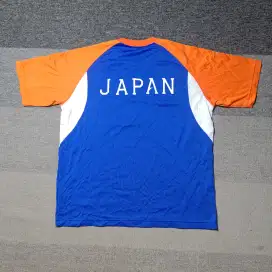 Kaos Timnas Jepang Asics Vintage Tokyo Olympic Size L