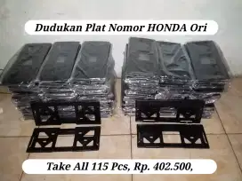 Dudukan Plat Nomor HONDA Original ( BARU )