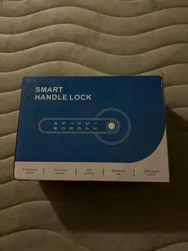 Smart door lock pintu finger print