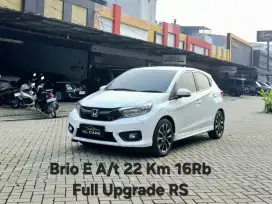 Brio At Cash Upgrade RS Full Putih 2022 Km 16Rb Asli E A/t