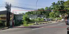 Tanah 1461m² di Jl Dr. Wahidin Semarang, Lebar 30m, SHM Dijual