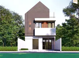 Rumah baru dalam komplek bisa desain suka suka di cijantung