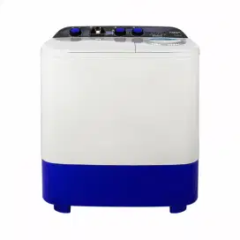 Mesin Cuci Top Loading 2 Tabung AQUA 8KG QW-851XT