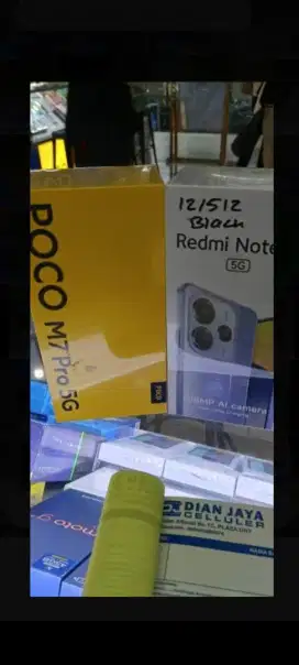Xiaomi poco M7 pro 5G 8/256 setara redmi note 14 pro 5G resmi