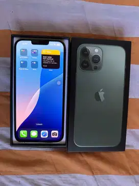 iPhone 13 Pro Max 128Gb Alpine Green (rare) ex Ibox Digimap bekas cewe