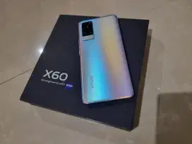 Vivo X60 8/128 Fullset Original Normal Mulus