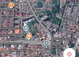 SEWA MURAH tanah lahan komersial Mulyosari surabaya timur
