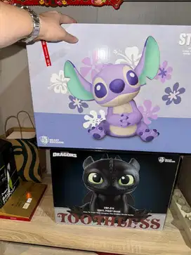 Calengan Stitch dan toothless