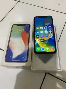 Iphon X 256 lengkap