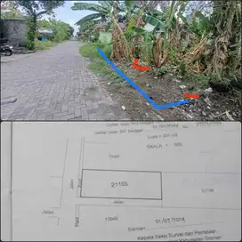 Tanah sangat nyaman cocok hunian selatan candi sambisari