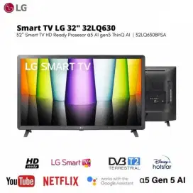 LG LED TV 32 Inch Smart TV Digital 32LQ630 Gen a5 WebOS HD IPS Panel