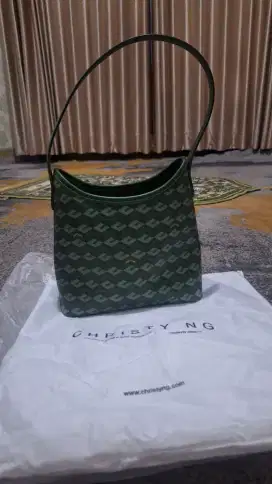 Tas Christy Ng Alesso Mini Hobo Bag Green