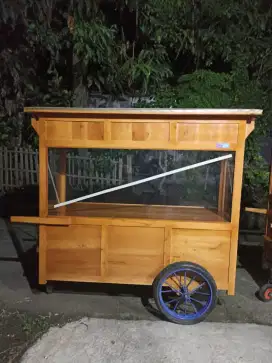 Gerobak Angkringan jg Melayani Pesanan Grobak Bakso Mie Bubur Sate dlL