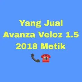 Sedang Mencari Veloz 2018 Metik.