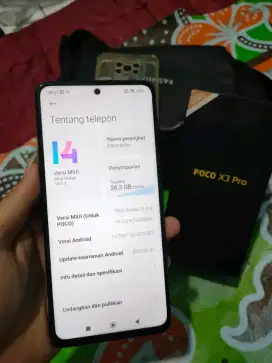 POCO X3 PRO RAM 8/256