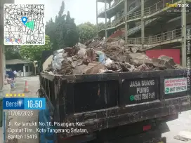 Jasa buang puing dan angkut tanah