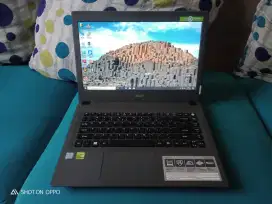 Laptop ACER CORE i5 VGA Nvidia 2GB Support Desaign Grapich/ Game
