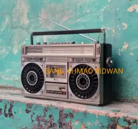 SHARP GF6868 FM AM SW radio tape kaset pita antik jadul klasik boombox