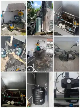 Service dan pasang pompa air tukang pompa air teknisi pompa air