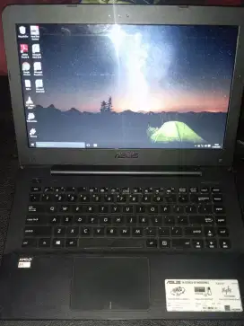 Laptop Asus slim Ram 6gb