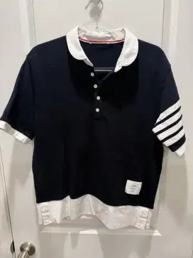 Kaos Polo Shirt Garis 4