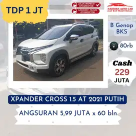 Promo TDP 9 Juta Xpander Cross 1.5 AT 2021 Putih