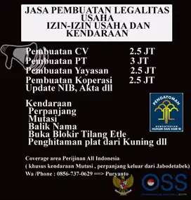 JASA PERIZINAN USAHA DAN BIRO JASA