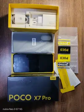 Poco X7 Pro 5G 12/512 Garansi Resmi Hitam Mulus Fullset