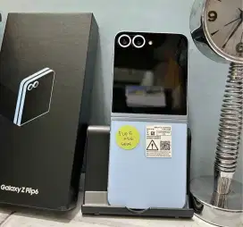 SAMSUNG Z FLIP 6 12/512 ORIGINAL SEIN FULLSET MULUS ( BLUE )