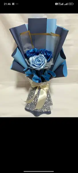 Hand bouqet anniversary, valentine dan dll.