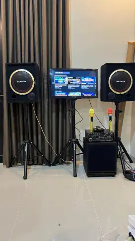 PAKET KARAOKE KUMPLIT 1 SET, TINGGAL NYANYI...