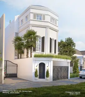 Dijual Rumah Classic Mewah Posis Hook Di Kemang Timur Jakarta Selatan
