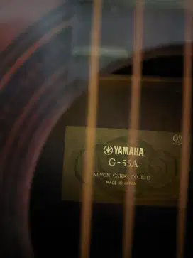 Jual gitar yamaha G-55A made in Japan