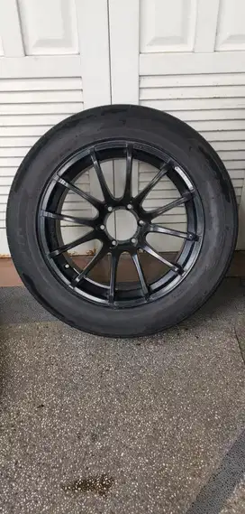 Velg fortuner advan rg r 20 plus band