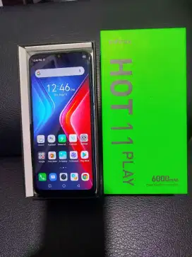 Jual hp infinix Hot 11 play fulset