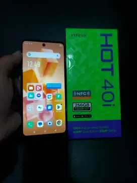 Jual hp infinix Hot 40i fulset