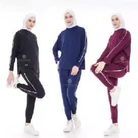 Setelan olahraga busana muslim