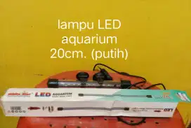Lampu LED aquarium 20cm ( putih)