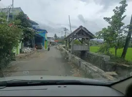 Dijual tanah sawah irigasi luas 1979, 3x panen ,pinggir jalan desa