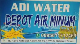 Air minum &aqua asli gas