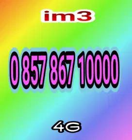 Nomer cantik IM3 Indosat 10 ribu mantapp