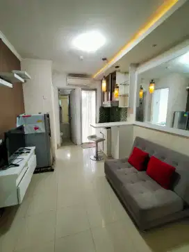 2 BR Furnished sewa/ 3 bln, Bassura ,Basura apartemen jakarta timur