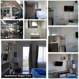 Disewakan apartemen bogor icon studio fully furnished.strategis