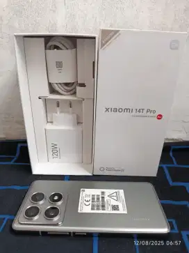 Xiaomi 14T Pro 5G 12/512 Fullset ori segel mulus garansi On