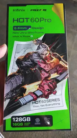 INFINIX HOT 60 PRO 8/128GB - GRS RESMI (BARU)