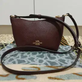 Coach Zip Top Xbody Black