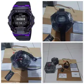 Jam Casio G-Shock GBD-200SM-1A6DR Black Purple Original